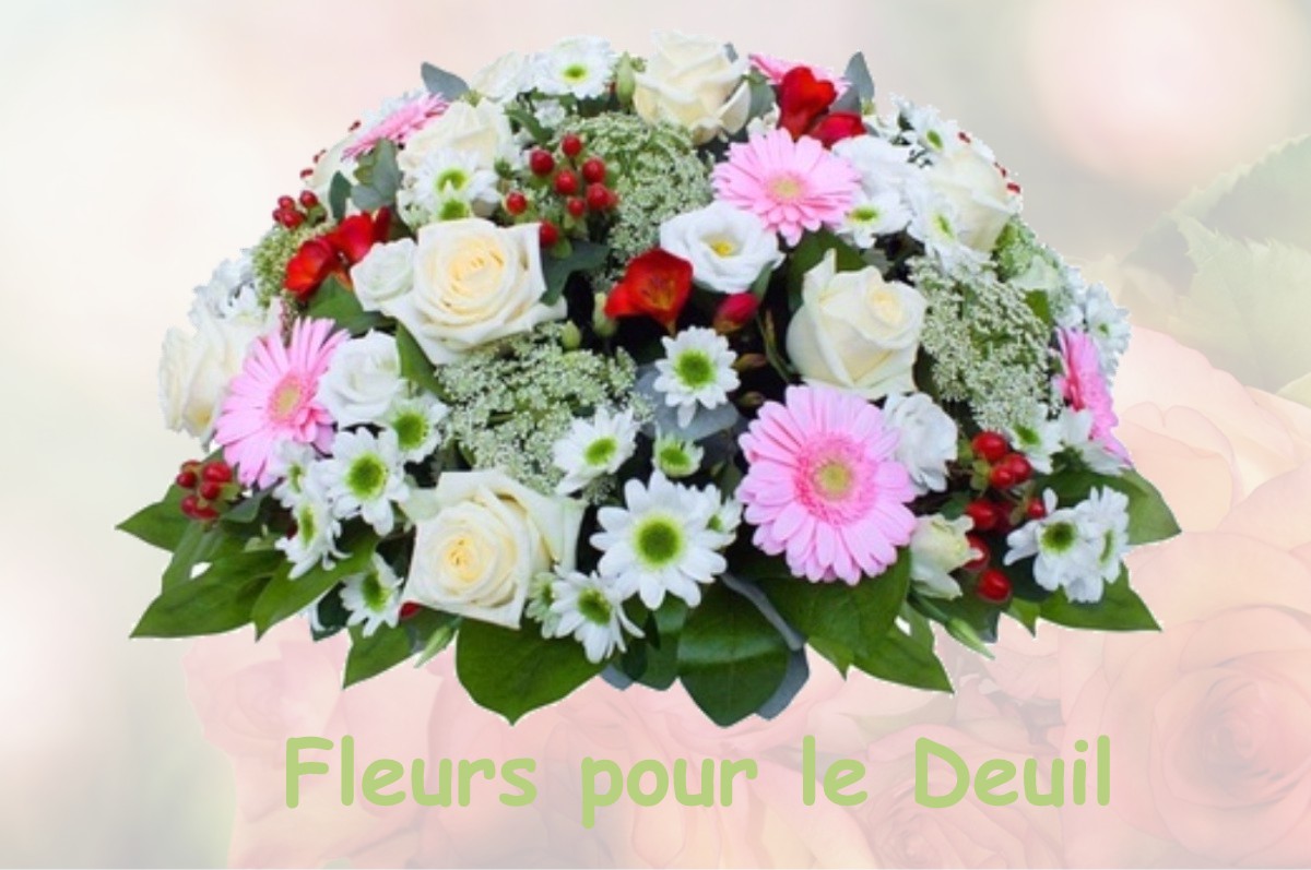 fleurs deuil LONGCOCHON